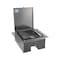 Buyers Products 12x24x22 Inch Diamond Tread Aluminum In-Frame Truck Tool Box with Notched Bottom 1705381 - alternate 8